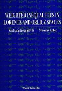 Cover WEIGHTED NORM INEQUALITIES IN ORLICZ & .