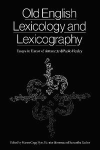Cover Old English Lexicology and Lexicography
