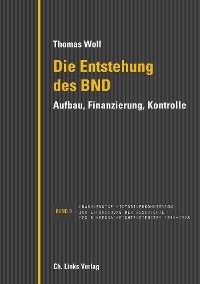 Cover Die Entstehung des BND