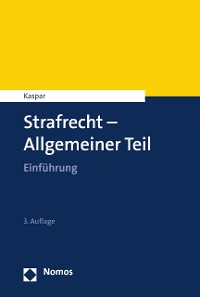 Cover Strafrecht - Allgemeiner Teil