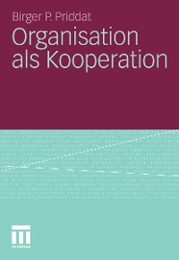 Cover Organisation als Kooperation