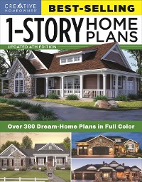 Cover Best-Selling 1-Story Home Plans, Updated 4th Edition