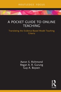 Cover Pocket Guide to Online Teaching