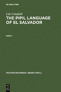 Cover The Pipil Language of El Salvador