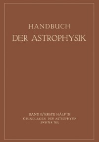Cover Grundlagen der Astrophysik