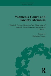 Cover Women's Court and Society Memoirs, Part II vol 8