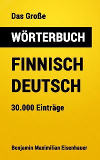 Cover Das Große Wörterbuch  Finnisch - Deutsch