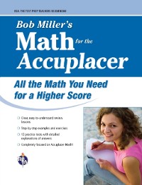 Cover ACCUPLACER(R): Bob Miller's Math Prep