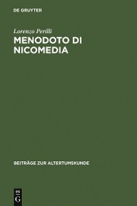 Cover Menodoto di Nicomedia