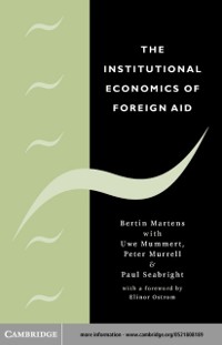 Cover Institutional Economics of Foreign Aid