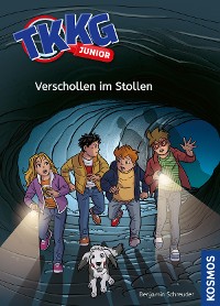 Cover TKKG Junior, 2, Verschollen im Stollen