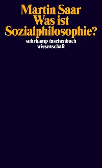 Cover Was ist Sozialphilosophie?