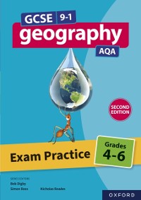 Cover GCSE 9-1 Geography AQA: Exam Practice: Grades 4-6 eBook Second Edition