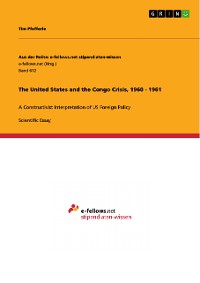 Cover The United States and the Congo Crisis, 1960 - 1961
