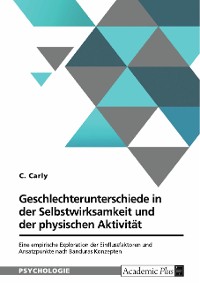 Cover Geschlechterunterschiede in der Selbstwirksamkeit und der physischen Aktivität