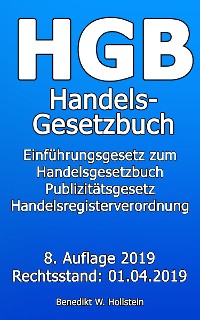 Cover HGB Handelsgesetzbuch