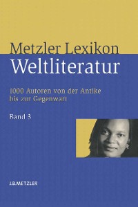 Cover Metzler Lexikon Weltliteratur