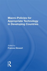 Cover Macro Policies For Appropriate Technology In Developing Countries