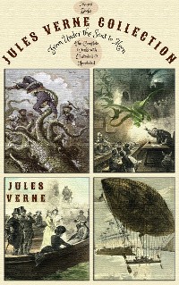 Cover Jules Verne Collection "From Under the Seas to Moon"