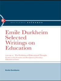 Cover The Evolution of Educational Thought