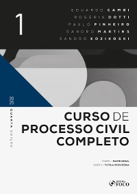 Cover Curso de Processo Civil Completo 4ª ED - Volume 1 - 2025