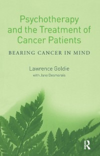 Cover Psychotherapy and the Treatment of Cancer Patients