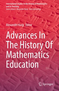 Cover Advances In The History Of Mathematics Education