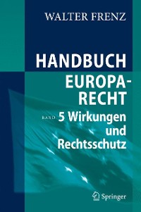 Cover Handbuch Europarecht