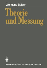 Cover Theorie und Messung