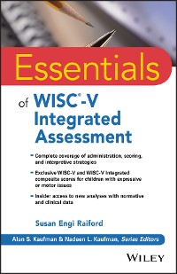 Cover Essentials of WISC-V Integrated Assessment