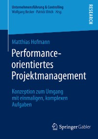 Cover Performance-orientiertes Projektmanagement