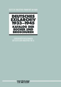 Cover Deutsches Exilarchiv 1933-1945