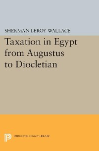 Cover Taxation in Egypt from Augustus to Diocletian