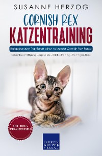 Cover Cornish Rex Katzentraining - Ratgeber zum Trainieren einer Katze der Cornish Rex Rasse