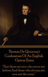 Cover Confessions Of An English Opium Eater
